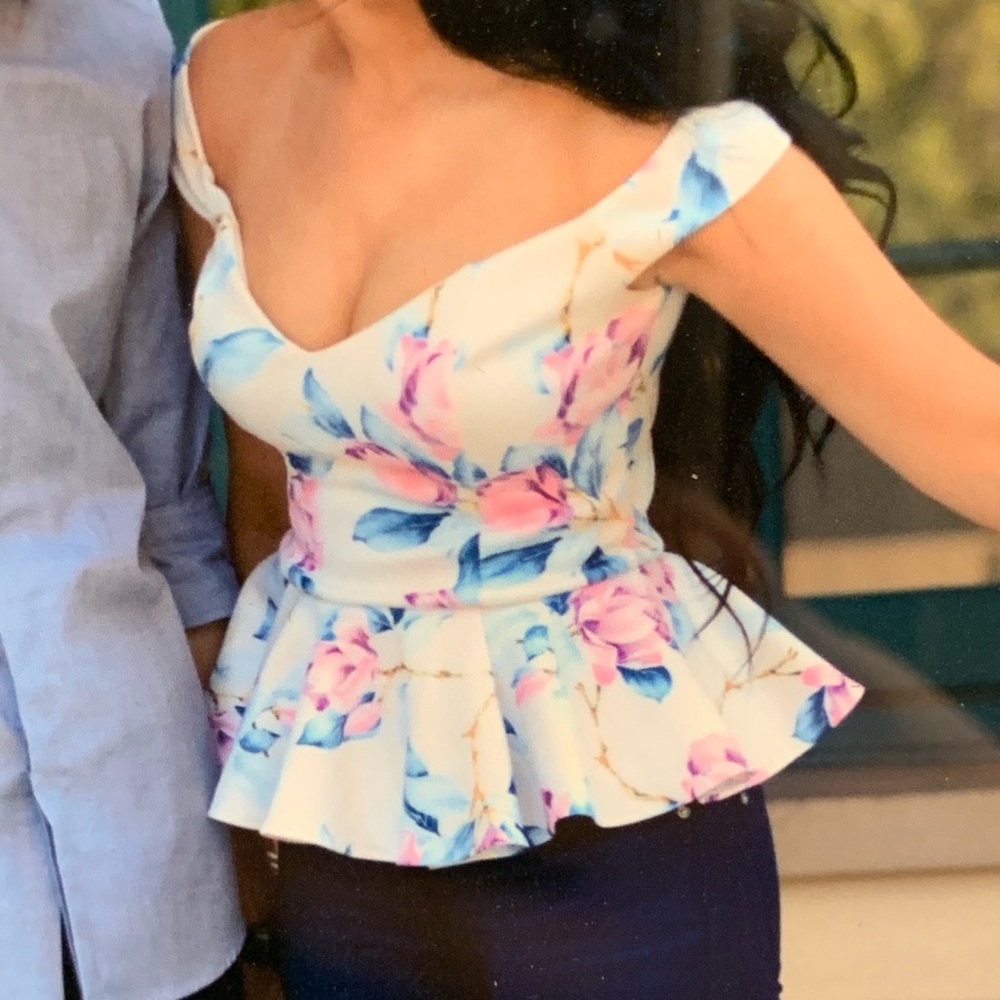 ASOS Peplum Top